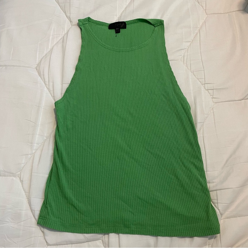 Topshop Ribbed Tank